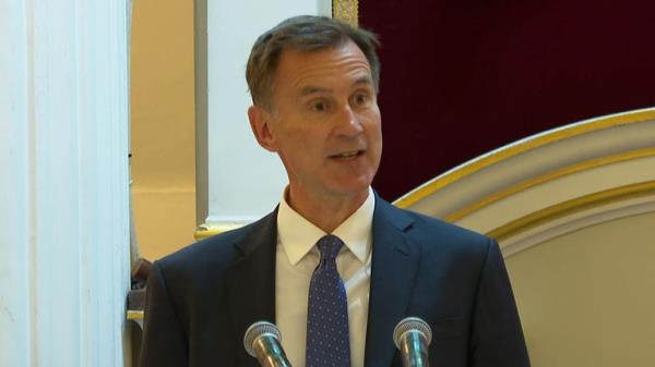 Chancellor Jeremy Hunt