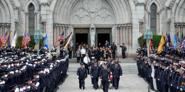 Firefighter funeral