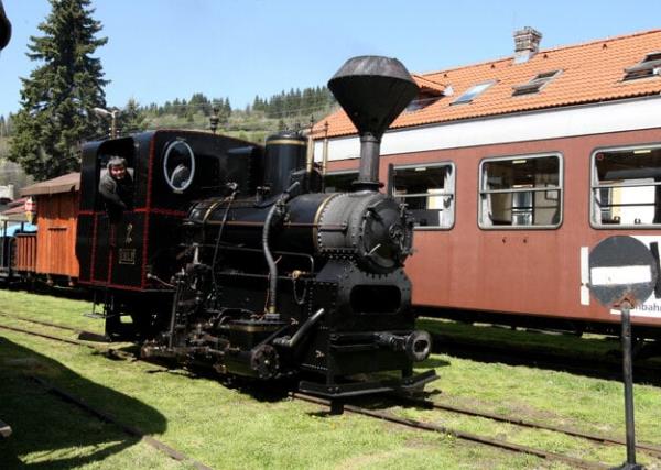 The railway in Čierny Balog is a must when visiting the region. 