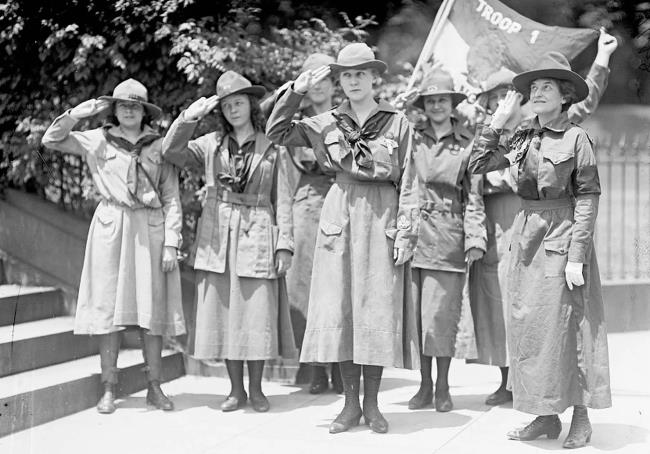 Juliette Gordon Low troop Girl Scout troops