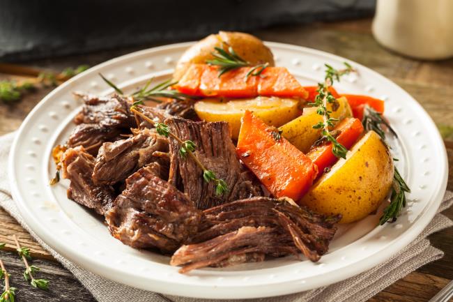 Homemade Slow Cooker Pot Roast