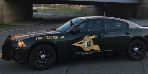 New Hampshire State Police car