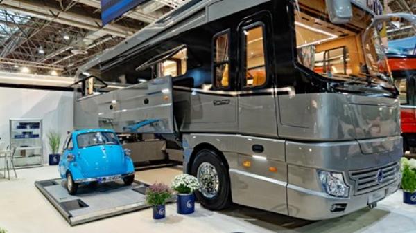 2023 Dusseldorf Caravan Salon - premium RV with bubble car