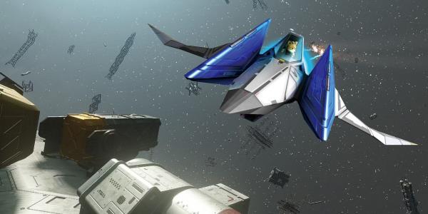 Starfield玩家用Star Fox建造Arwing