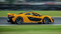 Life-Size Lego McLaren P1 At Silverstone