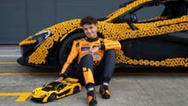 Life-Size Lego McLaren P1 At Silverstone