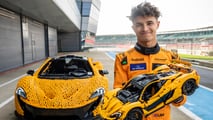 Life-Size Lego McLaren P1 At Silverstone