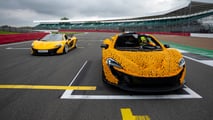 Life-Size Lego McLaren P1 At Silverstone