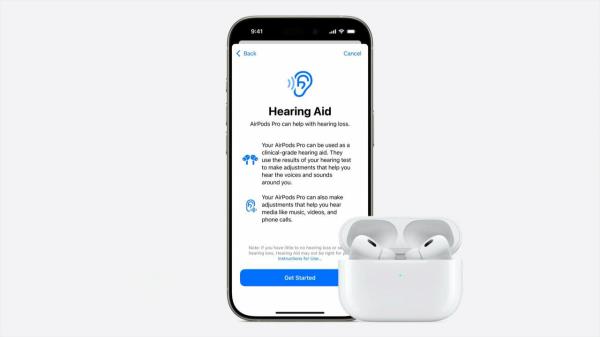 FDA批准苹果AirPods Pro 2作为助听器使用