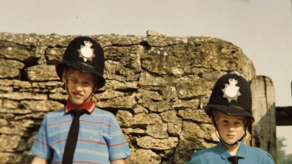 Princes William and Harry, from the perso<em></em>nal photo album of the late Diana, Princess of Wales