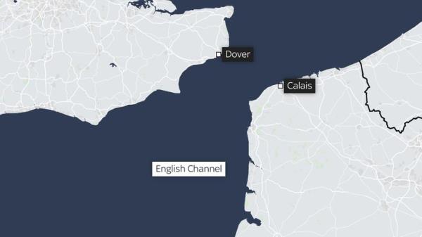 A major rescue is under way after a boat carrying dozens of migrants capsized in the English Channel, according to French media.