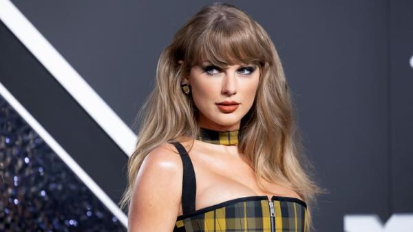 MTV Video Music Awards 2024 - Red Carpet ** STORY AVAILABLE, Co<em></em>nTACT SUPPLIER** Featuring: Taylor Swift Wher<em></em>e: New York, New York, United States When: 11 Sep 2024 Credit: Janet Mayer/INSTARimages.com  (Cover Images via AP Images)