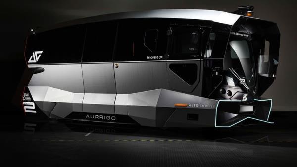 The auto-shuttle. Pic: Aurrigo