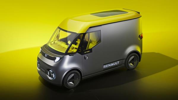 Renault Estafette Co<em></em>ncept electric van, full details on CAR