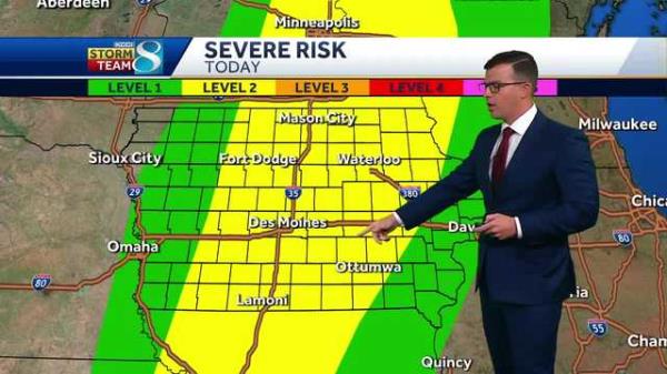 爱荷华州天气:恶劣天气威胁返回