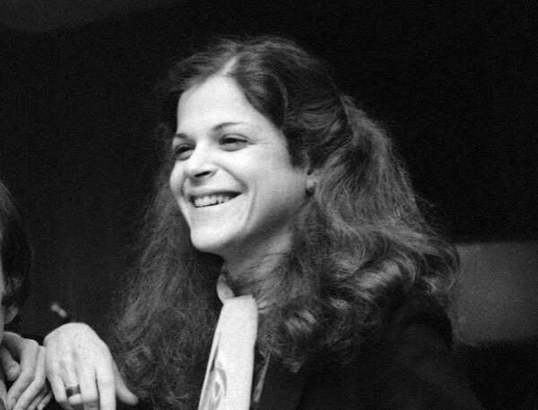 FILE - Castmember Gilda Radner appears on the set of "Saturday Night Live," in New York on Dec. 1, 1977. Radner died May 20, 1989, at age 42 after a long battle with ovarian cancer. (AP Photo/Ron Frehm, File)