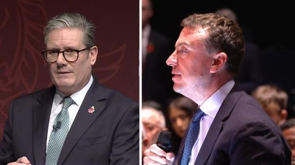 Sam Coates and Sir Keir Starmer