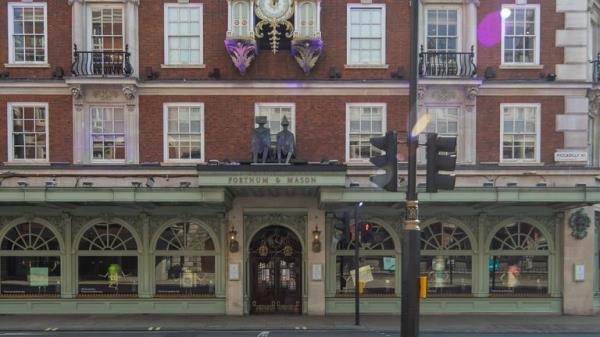 Fortnum & Mason on Piccadilly in central London. Pic: PA