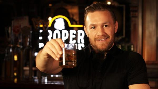 McGregor made millions when he sold HIS whiskey brand in 2021. Pic: AP