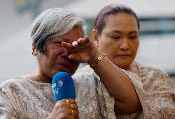 Halinda binte Ismail, 60, amo<em></em>ngst other family members of death row inmates, speaks against the use of death penalty ahead of the World Day Against the Death Penalty in Singapore October 9, 2023. REUTERS/Edgar Su