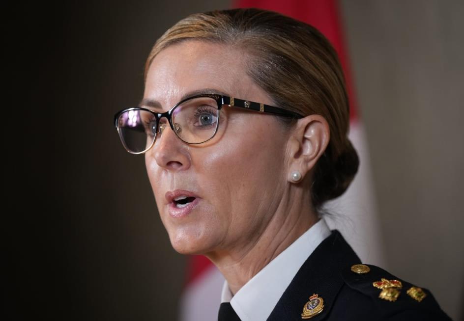 Vancouver Police Deputy Chief Fiona Wilson speaks during a news co<em></em>nference in Vancouver, on Monday, January 30, 2023.