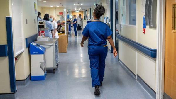 File photo dated 18/01/23 of a general view of staff on a NHS hospital ward. Nurses have rejected the Government's pay award of a 5.5% rise, it has been announced. Members of the Royal College of Nursing (RCN) in England rejected the deal by two-thirds in a record high turnout of around 145,000. Issue date: Mo<em></em>nday September 23, 2024.

