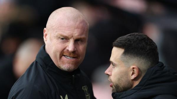 Sean Dyche during AFC Bournemouth v Everton. Pic: Reuters