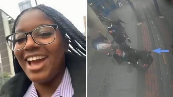 compile of screengrabs from court-released video l<em></em>inked to the trial of Hassan Sentamu accused of fatally stabbing 15-year-old Elianne Andam in Croydon