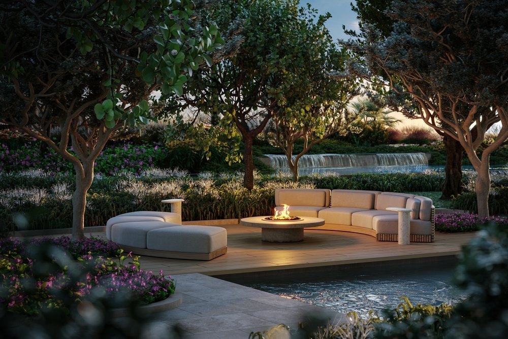 The co<em></em>ndo will come with 55,000 square feet of amenities, including botanical gardens and spaces for yoga. 