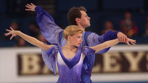 Mandatory Credit: Photo by Colorsport/Shutterstock 

(3098203a).EVEGENIA SHISHKOVA & VADIM NAUMOV - RUSSIA WORLD CHAMPIo<em></em>nSHIPS BIRMINGHAM NEC 9/3/95 Great Britain Birmingham.Sport