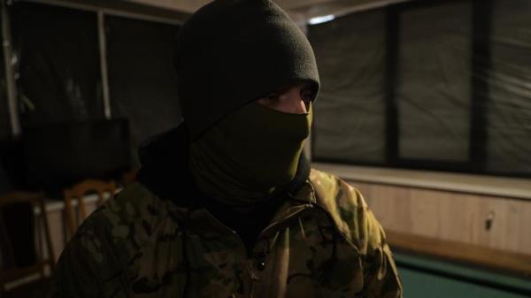 A Ukrainian commander, who goes by the codename &#39;Puls&#39;