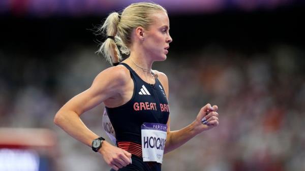 Keely Hodgkinson wins a women's 800m semifinal at the Paris Olympics. File pic: AP