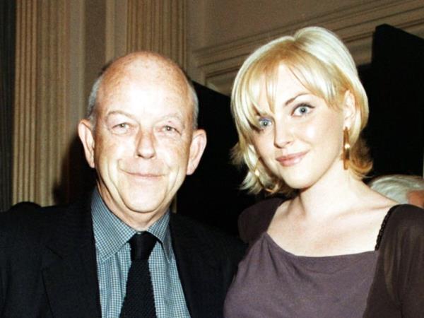 Julian Holloway and his daughter Sophie Dahl.
Pic: PA