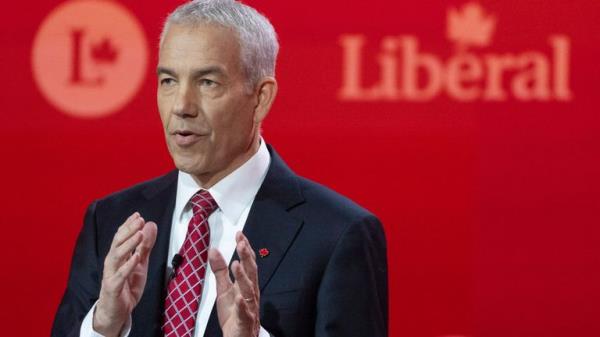 Frank Baylis during the Liberal Leadership debate in Mo<em></em>ntreal in February. Pic: AP