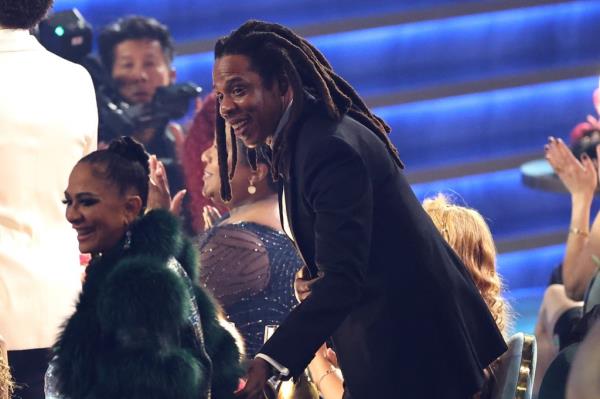 Jay-Z in shock over his wife's Grammy win.