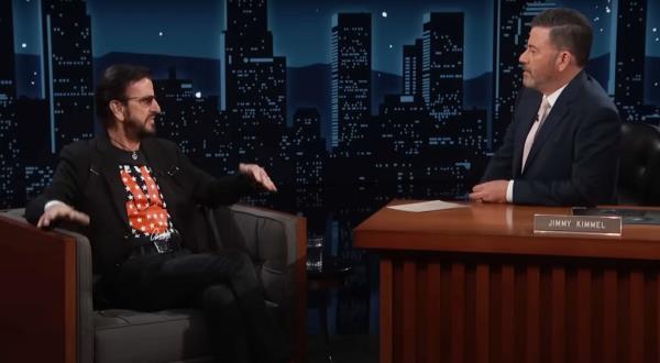 Ringo Starr on "Jimmy Kimmel Live!"