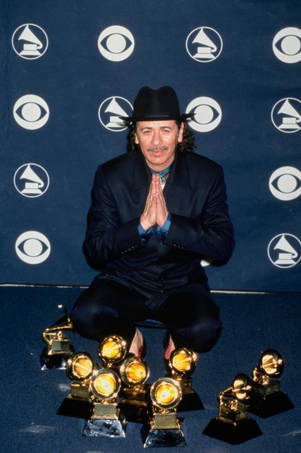 Carlos Santana at the 2000 Grammys.