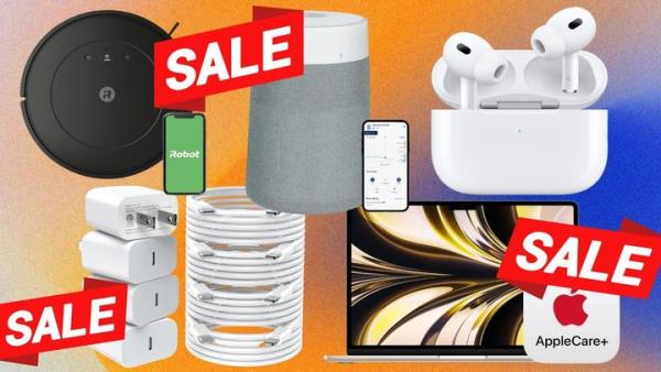 Save on iRobot vacuums, Blueair air purifiers, Apple AirPods Pros, MacBook Airs and Apple-compatible lightning chargers. 