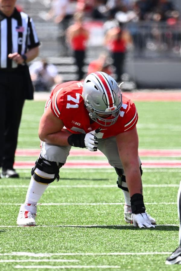 Ben Christman, pictured as a member of the Ohio State Buckeyes, had arrived on the UNLV campus a<em></em>bout a mo<em></em>nth ago after transferring from Kentucky.