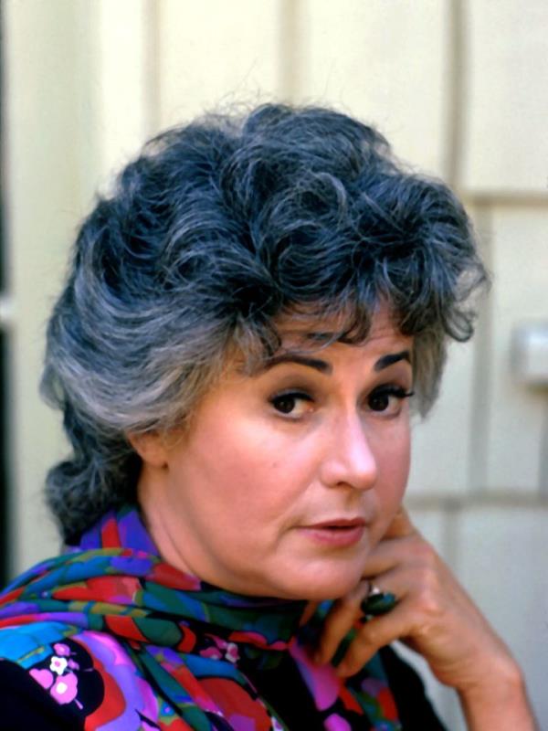 American actor, comedian and singer Bea Arthur poses for a portrait at her California ranch in 1972. Sally Struthers referred to the late actor as a 