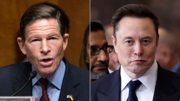 Sen. Richard Blumenthal (D-Conn.) led a letter of senators to the VA secretary, urging him to shield veterans' private information from Elon Musk and his surrogates at the Department of Government Efficiency.